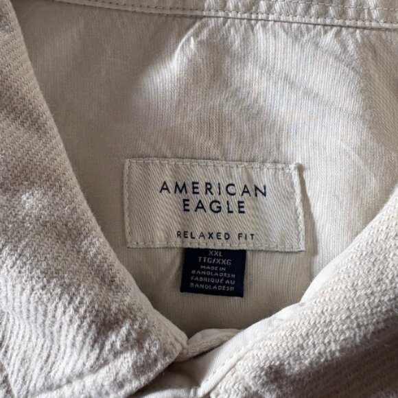 AE Men's Relaxed Fit Long Sleeve Shirt - Picture 6 of 6